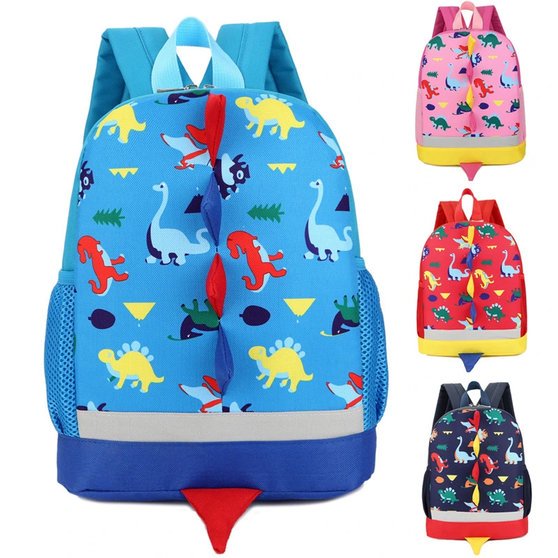 Hot Sale New Fashion Cute Toddler Backpack Custom Kid School Bag Cartoon Oxford Cloth Backpack Kids School Printing Pink Backpacks